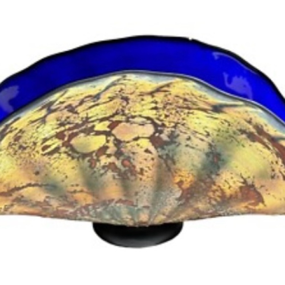 Danielle Blade and Stephen Gartner Shell Glass Bowl